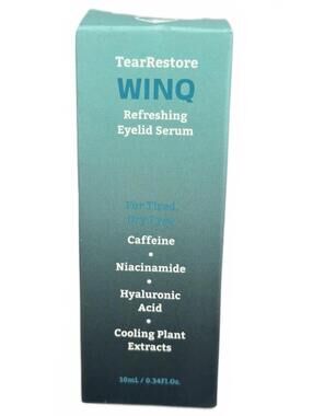 2/$20 ✨ WINQ TearRestore Eyelid Serum 10ml Caffeine Eye Roller Dark Circles NIB